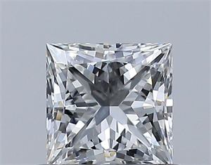 Foto Diamante Natural 0.53 quilates, Princesa , Color G, claridad VVS2 y certificado GIA de