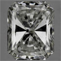 Natural Diamond 1.00 Carats, Radiant with  Cut, G Color, VVS2 Clarity and Certified by GIA