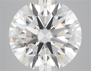 Picture of Lab Grown Diamond 6.11 Carats, Round with Ideal Cut, G Color, VS2 Clarity and Certified by IGI