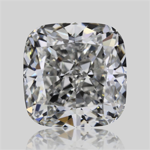 Foto Diamante Natural 0.70 quilates, Del cojín , Color F, claridad VS1 y certificado GIA de