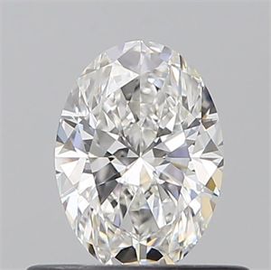 Picture of Natural Diamond 0.51 Carats, Oval with  Cut, E Color, VS2 Clarity and Certified by GIA