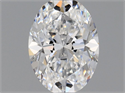 Natural Diamond 0.47 Carats, Oval with  Cut, D Color, VS1 Clarity and Certified by GIA