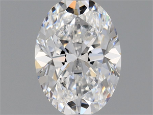 Picture of Natural Diamond 0.47 Carats, Oval with  Cut, D Color, VS1 Clarity and Certified by GIA