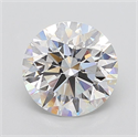 Del inventario de diamantes de laboratorio, 5.14 quilates, Redondo , Color E, claridad VVS2 y certificado GIA
