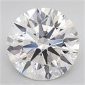 Lab Grown Diamond 6.51 Carats, Round with Ideal Cut, E Color, VVS1 Clarity and Certified by IGI