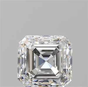 Picture of Natural Diamond 1.01 Carats, Asscher with  Cut, E Color, VVS1 Clarity and Certified by GIA