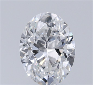 Picture of Natural Diamond 0.50 Carats, Oval with  Cut, E Color, VS1 Clarity and Certified by GIA