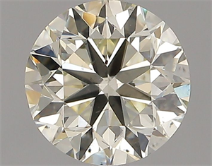 Picture of Natural Diamond 0.90 Carats, Round with Very Good Cut, M Color, SI1 Clarity and Certified by GIA