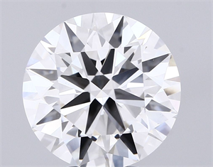 Picture of Lab Grown Diamond 6.25 Carats, Round with Ideal Cut, F Color, VVS2 Clarity and Certified by IGI