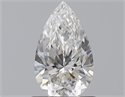 Natural Diamond 0.70 Carats, Pear with  Cut, E Color, VS2 Clarity and Certified by GIA