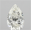 Natural Diamond 2.60 Carats, Pear with  Cut, H Color, VVS1 Clarity and Certified by IGI