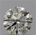 Diamante Natural 0.56 quilates, Redondo , Color M, claridad VVS2 y certificado GIA