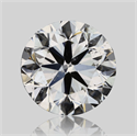 Natural Diamond 1.00 Carats, Round with Very Good Cut, J Color, SI2 Clarity and Certified by GIA