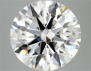 Picture of Lab Grown Diamond 5.09 Carats, Round with Ideal Cut, E Color, VS1 Clarity and Certified by IGI