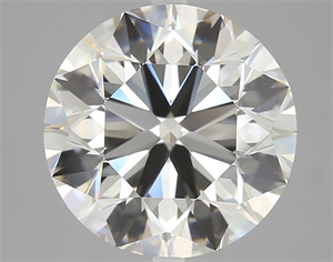 Picture of Natural Diamond 4.01 Carats, Round with Excellent Cut, I Color, VS1 Clarity and Certified by IGI