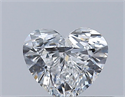 Natural Diamond 0.30 Carats, Heart with  Cut, E Color, VS2 Clarity and Certified by GIA