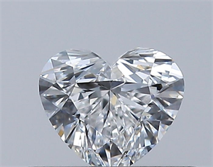 Picture of Natural Diamond 0.30 Carats, Heart with  Cut, E Color, VS2 Clarity and Certified by GIA