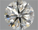 Natural Diamond 5.01 Carats, Round with Very Good Cut, L Color, SI2 Clarity and Certified by GIA