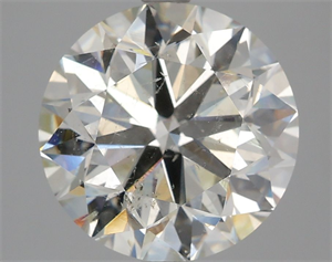 Picture of Natural Diamond 5.01 Carats, Round with Very Good Cut, L Color, SI2 Clarity and Certified by GIA