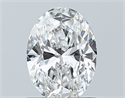 Diamante Natural 0.75 quilates, Ovalado , Color E, claridad VS2 y certificado GIA