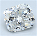 Natural Diamond 5.05 Carats, Cushion with  Cut, E Color, VS1 Clarity and Certified by GIA