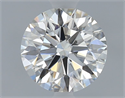 Diamante Natural 0.55 quilates, Redondo , Color I, claridad VS2 y certificado GIA