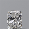 Natural Diamond 0.30 Carats, Radiant with  Cut, E Color, VVS2 Clarity and Certified by GIA