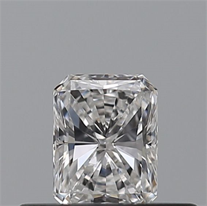 Picture of Natural Diamond 0.30 Carats, Radiant with  Cut, E Color, VVS2 Clarity and Certified by GIA