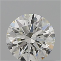 Diamante Natural 0.60 quilates, Redondo , Color J, claridad VS1 y certificado GIA