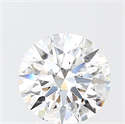Lab Grown Diamond 3.03 Carats, Round with Ideal Cut, F Color, VVS1 Clarity and Certified by IGI