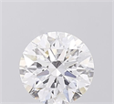 Lab Grown Diamond 1.10 Carats, Round with Ideal Cut, D Color, VVS2 Clarity and Certified by IGI