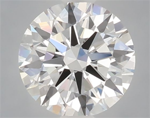 Picture of Lab Grown Diamond 1.05 Carats, Round with Excellent Cut, E Color, VVS2 Clarity and Certified by IGI