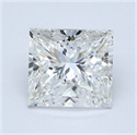 Diamante Natural 1.70 quilates, Princesa , Color H, claridad VS2 y certificado GIA
