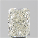 Diamante Natural 6.01 quilates, Radiante , Color L, claridad VVS2 y certificado GIA