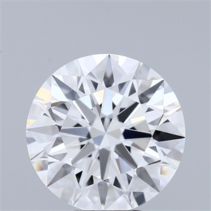 Picture of Lab Grown Diamond 6.05 Carats, Round with Ideal Cut, E Color, VVS2 Clarity and Certified by IGI