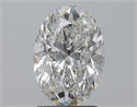 Diamante Natural 2.02 quilates, Ovalado , Color F, claridad SI2 y certificado HRD
