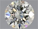 Natural Diamond 0.60 Carats, Round with Excellent Cut, L Color, SI1 Clarity and Certified by GIA