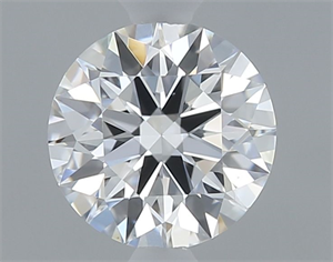 Picture of Natural Diamond 0.43 Carats, Round with Excellent Cut, E Color, VS2 Clarity and Certified by GIA