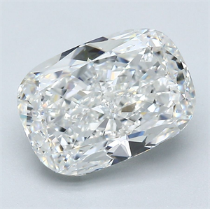 Picture of Natural Diamond 3.44 Carats, Cushion with  Cut, G Color, VS2 Clarity and Certified by GIA