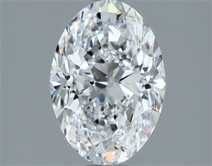 Picture of Natural Diamond 1.80 Carats, Oval with  Cut, D Color, VS1 Clarity and Certified by GIA