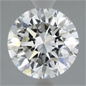 Lab Grown Diamond 2.97 Carats, Round with Excellent Cut, D Color, VVS2 Clarity and Certified by IGI