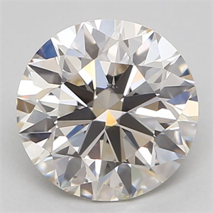Picture of Natural Diamond 0.81 Carats, Round with Excellent Cut, J Color, SI1 Clarity and Certified by GIA