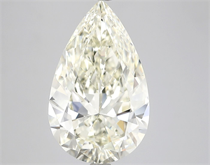 Picture of Natural Diamond 5.03 Carats, Pear with  Cut, K Color, VVS1 Clarity and Certified by IGI