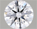 Lab Grown Diamond 1.04 Carats, Round with Ideal Cut, D Color, VS1 Clarity and Certified by IGI