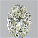 Natural Diamond 1.20 Carats, Oval with  Cut, J Color, VS1 Clarity and Certified by IGI