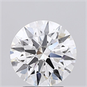 Lab Grown Diamond 2.59 Carats, Round with Ideal Cut, D Color, VVS1 Clarity and Certified by IGI