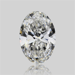 Picture of Natural Diamond 0.56 Carats, Oval with  Cut, G Color, VVS1 Clarity and Certified by GIA