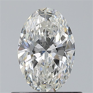 Picture of Natural Diamond 0.60 Carats, Oval with  Cut, F Color, VS2 Clarity and Certified by GIA