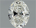 Diamante Natural 0.90 quilates, Ovalado , Color H, claridad VVS2 y certificado GIA