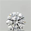 Lab Grown Diamond 1.08 Carats, Round with Ideal Cut, E Color, VS1 Clarity and Certified by IGI
